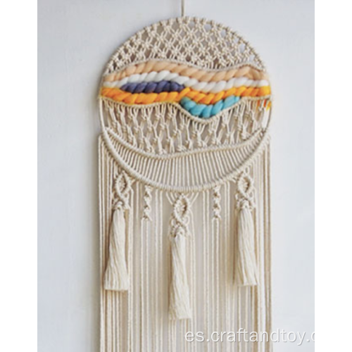 Diy grande colgante de la pared macrame